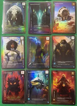 2025 Wonders of the First Foil Lot 25 C Cards-Sabre Relex Tuskhorn Flameheart W4 - Image 4
