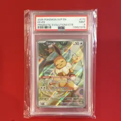 Pokemon Eevee 173 Sv: Scarlet & Violet Promo Cards Holo Promo English PSA 9 - Image 1
