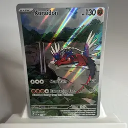 Koraidon 014 Sv: Scarlet & Violet Promo Cards Holo NM English - Image 1