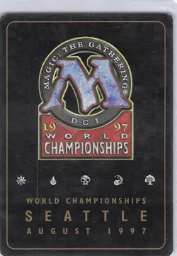 1997 Janosch Kuhn Decklist Card S World Championship Decks LP - Image 2