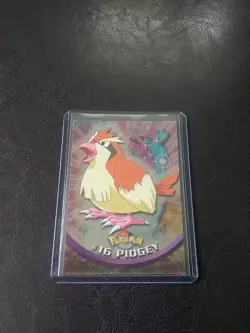 Topps Pokemon TV Animation Edition Card Pidgey # 15 Blue Logo - Image 1