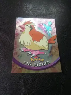 Topps Pokemon TV Animation Edition Card Pidgey # 15 Blue Logo - Image 2