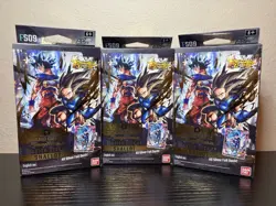 BANDAI Dragon Ball Super Card Game Fusion World Start Deck EX Shallot [FS09] X3 - Image 1