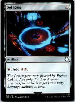 Sol Ring 239 Uncommon Universes Beyond: Fallout Magic: The Gathering NM | HOKO - Image 1