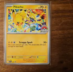 Pikachu Promo - 2025 World Championships - SVP EN 225 Pokemon Worlds *New* - Image 1