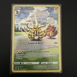 Pokemon TCG Electivire Crown Zenith: Galarian Gallery Gg08/Gg70 Holo Holo Rare - Image 1
