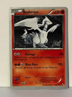 Reshiram - 2011 (Christopher Kan) 26/114 World Championship Decks LP Pokemon Fas - Image 1
