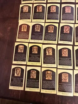 Lot Of 40 Baseball Hall of Fame and Museum Postcard Curteichcolor 1964-1980! - Image 2