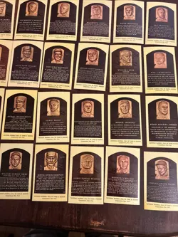 Lot Of 40 Baseball Hall of Fame and Museum Postcard Curteichcolor 1964-1980! - Image 3