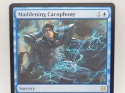 Maddening Cacophony ZNR MTG NM Rare Mill Sorcery Zendikar Rising - Image 2