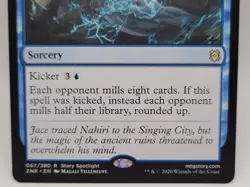 Maddening Cacophony ZNR MTG NM Rare Mill Sorcery Zendikar Rising - Image 3
