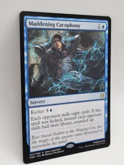Maddening Cacophony ZNR MTG NM Rare Mill Sorcery Zendikar Rising - Image 5