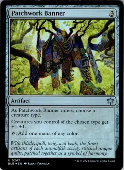 Patchwork Banner U Commander: Secrets of Strixhaven 353 Foil - Image 1