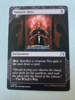 Vampiric Rites - Wilds of Eldraine: Enchanting Tales WOT - MTG - Image 1