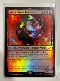 MTG – Avatar – Avatar Roku, Firebender Foil – Mythic 0112 - Image 1