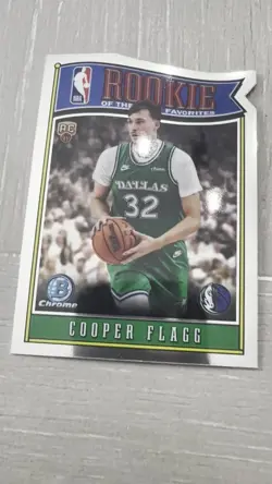 2025-26 Bowman Chrome Basketball Cooper Flagg Rookie of the Year Favorites #RY-1 - Image 2