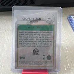2025-26 Bowman Chrome Basketball Cooper Flagg Rookie of the Year Favorites #RY-1 - Image 3