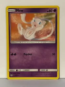 Mew 32/68 Hidden Fates NM Pokemon Fast Shipping - Image 1