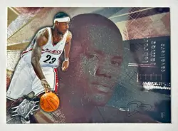 2004-05 Upper Deck SPx LeBron James #13 Foil Base Cavs 2nd Year In The NBA READ* - Image 1