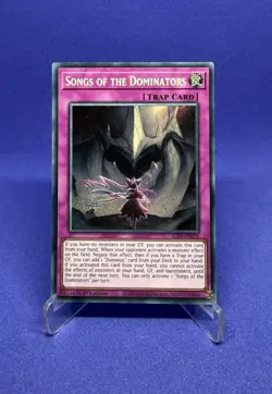 Yu-Gi-Oh! Secret Rare - Songs Of The Dominators - ALIN-EN078 - Image 1