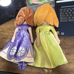 Disney Sofia & Princess Amber Plush Doll Sofia the First 13'' Lot of 2 Stuffed - Image 2