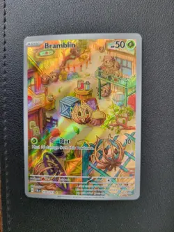 Pokemon Card - Bramblin Paldea Evolved 198/193 Illustration Rare - Image 1