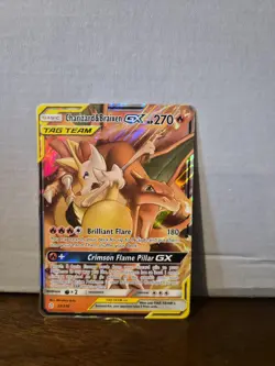 Pokemon TCG: Charizard & Braixen GX - SM - Cosmic Eclipse (SM12) #22/236 NM - Image 1