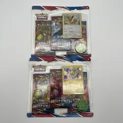 Pokemon Sword & Shield Battle Styles 3 Pack Blister Jolteon & Eevee Set Sealed - Image 1