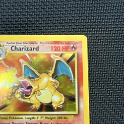 Pokemon TCG Charizard Base Set Holo Rare 4/102 1999 English Card - Image 3