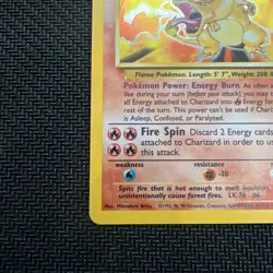 Pokemon TCG Charizard Base Set Holo Rare 4/102 1999 English Card - Image 5