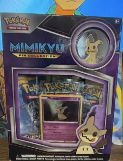 Pokemon Mimikyu Pin Collection Box Trading Card Game English SM29 Saya Tsuruta - Image 1