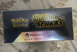 Pokemon TCG ETB Surging Sparks Pokemon Center Elite Trainer Box Factory Sealed - Image 3