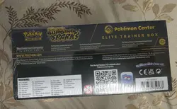 Pokemon TCG ETB Surging Sparks Pokemon Center Elite Trainer Box Factory Sealed - Image 4