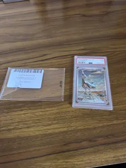 2024 Skarmory #073 Art Rare Pokemon SV7a Japanese PSA 7 NM - Image 3