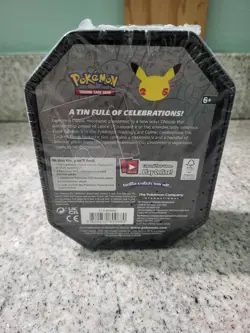 Pokemon TCG 25th Anniversary Celebrations Tin Lance's Charizard V New - Image 4