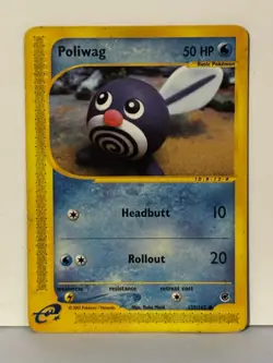 Poliwag 125/165 Expedition NM Pokemon Fast Shipping - Image 1