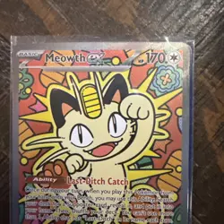 Pokemon Perfect Order Meowth EX Special Illustration Rare 121/088 ⭐ - Image 3
