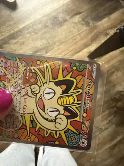 Pokemon Perfect Order Meowth EX Special Illustration Rare 121/088 ⭐ - Image 4