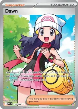 Dawn 118/094 Phantasmal Flames Ultra Rare Full Art Pokemon NM - Image 1