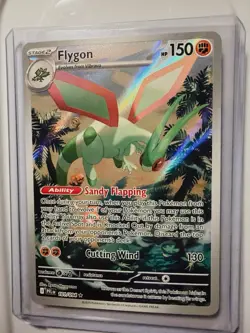Flygon 101/094 Illustration Rare Phantasmal Flames Pokemon Holo NM/M - Image 1