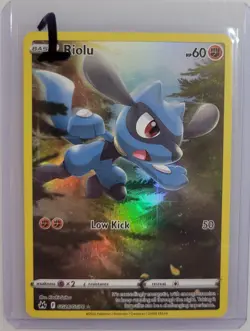 Riolu GG26/GG70 Pokemon Crown Zenith: Galarian Gallery Holo NM (1 of 2) - Image 3