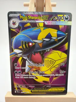 Mega Sharpedo ex (#113/094) - Holofoil ME - Phantasmal Flames NM Pokemon - Image 1