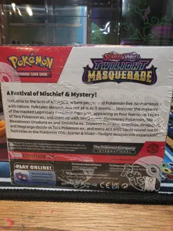 Pokemon TCG: Sword & Shield - Twilight Masquerade Booster Box Sealed - Image 3