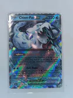 Chein-Pao EX 061/193 Double Rare Paldea Evolved Pokemon NM Condition - Image 1