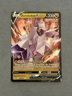 Pokemon TCG Duraludon V 103/159 Holo Ultra Rare - Crown Zenith NM/M - Image 1