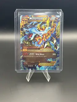2014 Pokemon- M Charzard EX(X) Wild Blaze 108/106 - Image 1