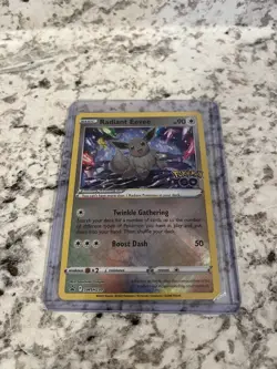Pokemon Radiant Eevee SWSH230 SWSH Promo Holo Basic 90 HP - Image 1