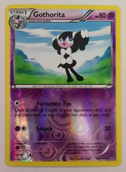 Pokemon GOTHORITA 40/111 Reverse Holo Furious Fists - Light Play 🍒 - Image 2