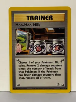 Moo-Moo Milk 101/111 Neo Genesis NM Pokemon Fast Shipping - Image 1