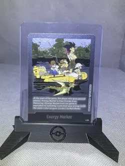 DRAGON BALL SUPER MANGA BOOSTER 02 ENERGY MARKER # E-79 FOIL GAME CARD - Image 1